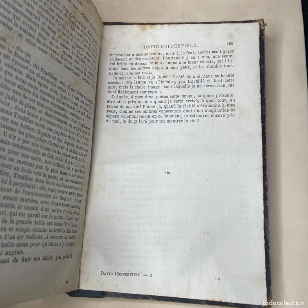 Libros antiguos: 1874 - David Copperfield - Charles Dickens - 2 Tomos - Foto 7