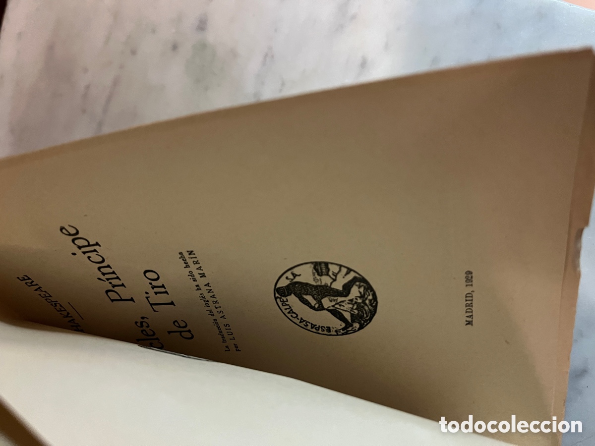 Libros antiguos: SHAKESPEARE Pericles Principe de Tiro. 1929. - Foto 2