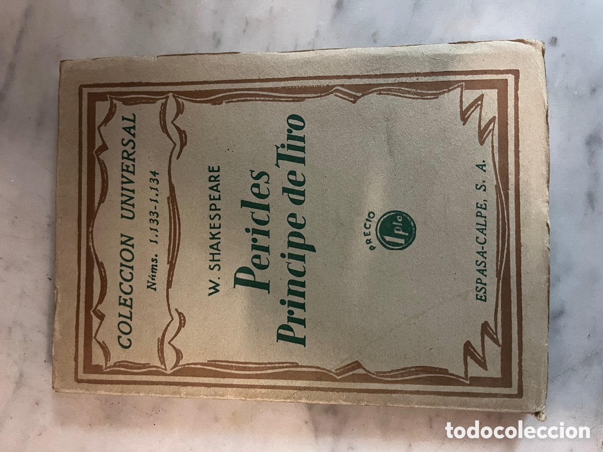 Libros antiguos: SHAKESPEARE Pericles Principe de Tiro. 1929. - Foto 1