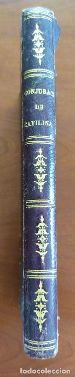 Libros antiguos: CONJURO DE CATILINA + CICERÓN CONTRA CATILINA + ARTE POÉTICA Y ODAS ESCOGIDAS DE HORACIO, CÁDIZ 1859