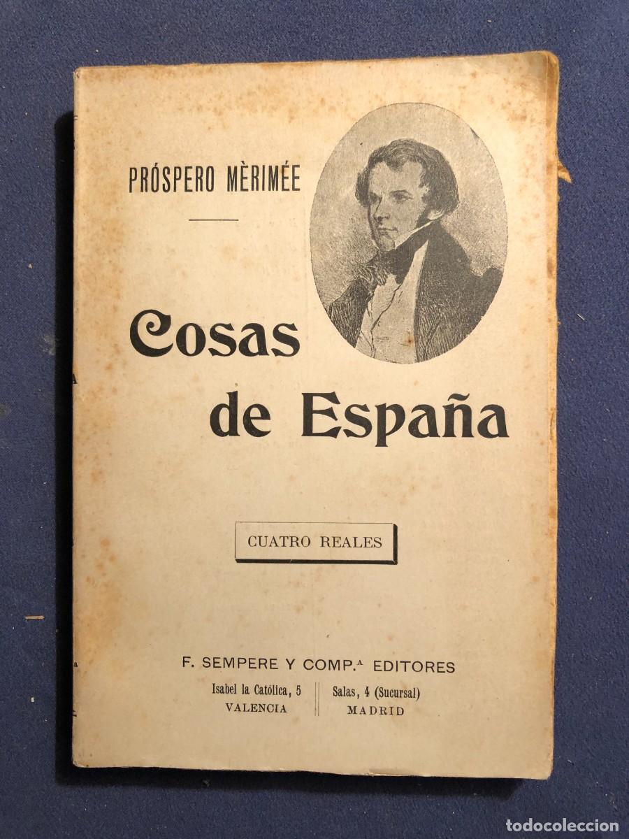 Libros antiguos: PROSPERO MERIMEE: - COSAS DE ESPA&Ntilde;A - - Foto 1