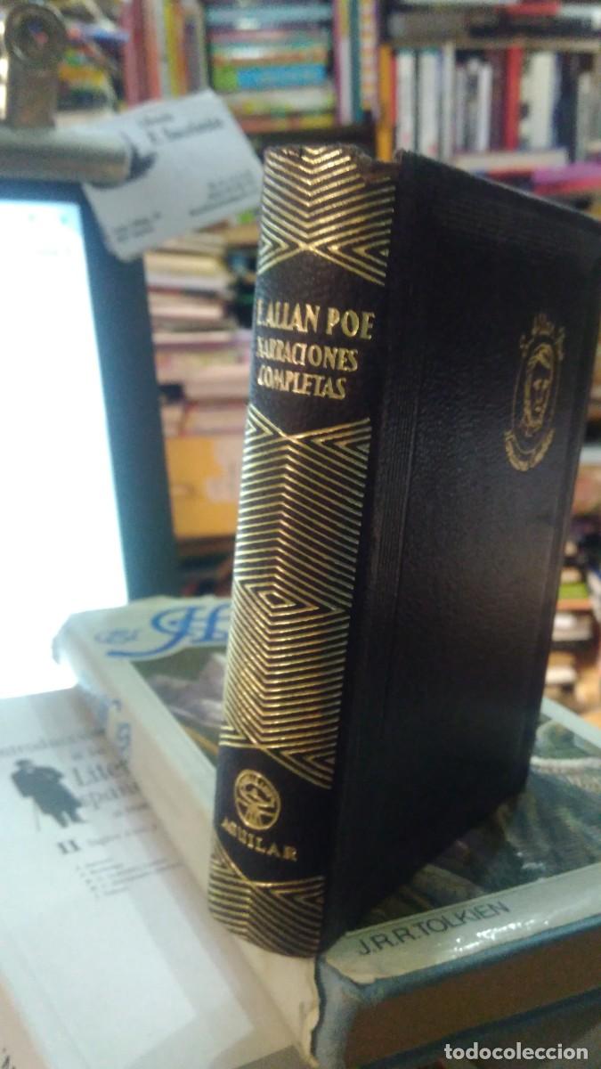 Libros antiguos: EDGAR ALLAN POE, NARRACIONES COMPLETAS. - Foto 2