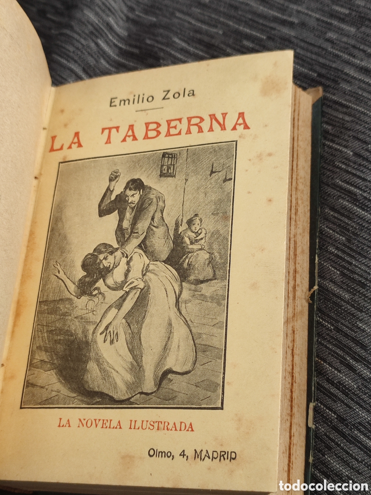 Libros antiguos: La taberna El pecado del padre Mouret &Eacute;mile Zola - Foto 2