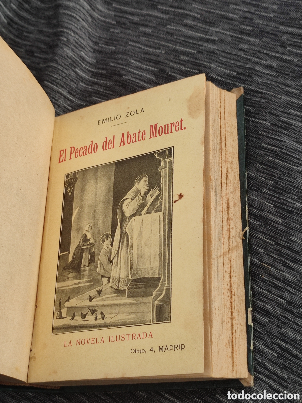 Libros antiguos: La taberna El pecado del padre Mouret &Eacute;mile Zola - Foto 5