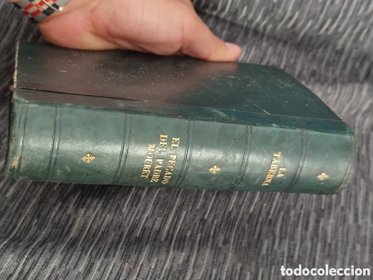 Libros antiguos: La taberna El pecado del padre Mouret &Eacute;mile Zola - Foto 6