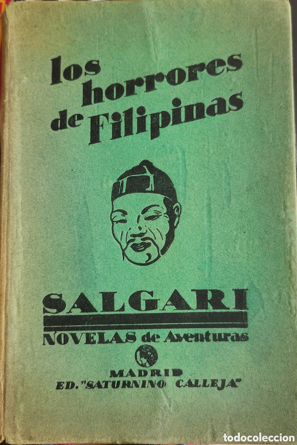 Libros antiguos: Los horrores de Filipinas 2 Tomos - Salgari, Emilio - Foto 2