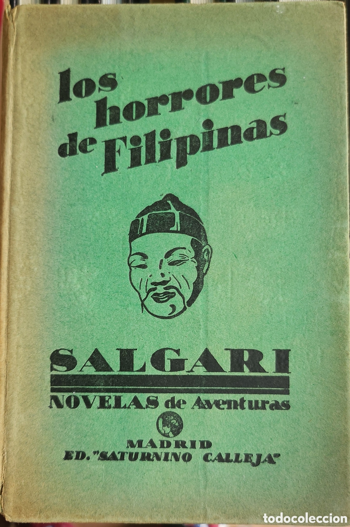 Libros antiguos: Los horrores de Filipinas 2 Tomos - Salgari, Emilio - Foto 1