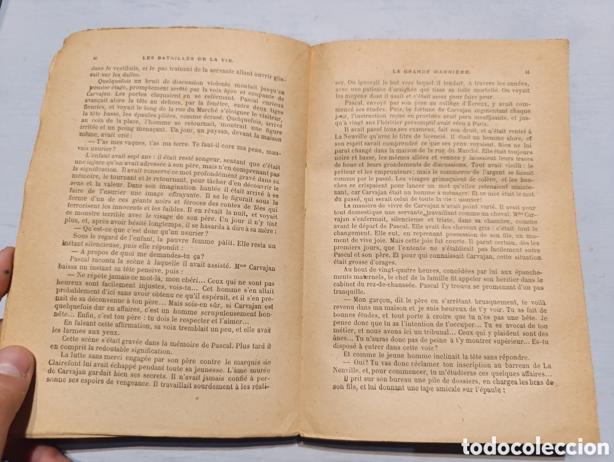 Libros antiguos: Georges OHNET La Grande Marni&egrave;re. Paris - Foto 3