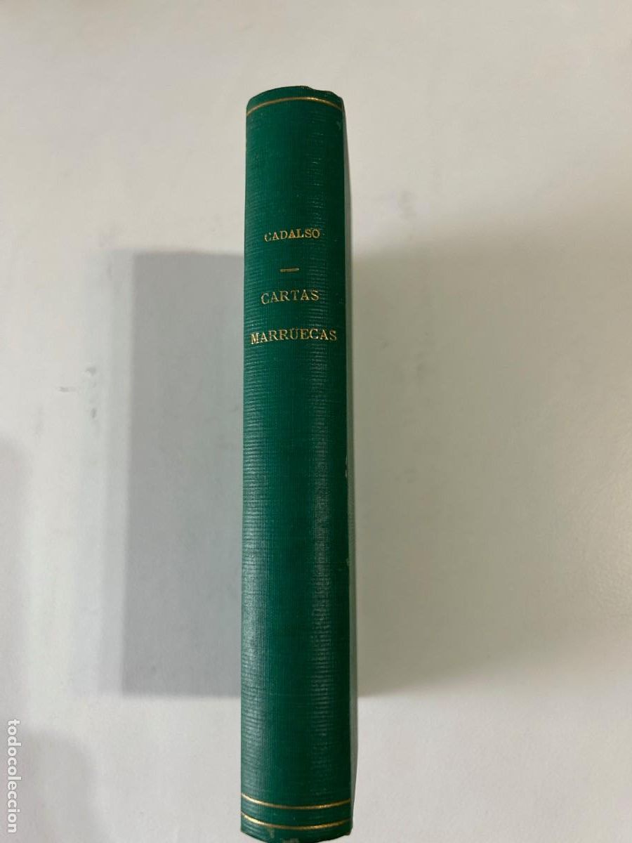 Libros antiguos: CARTAS MARRUECAS. JOSE CADALSO. - Foto 1