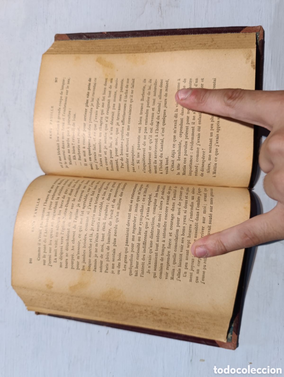 Libros antiguos: HECTOR MALOT. SANS FAMILLE. Tome second. Paris - Foto 3