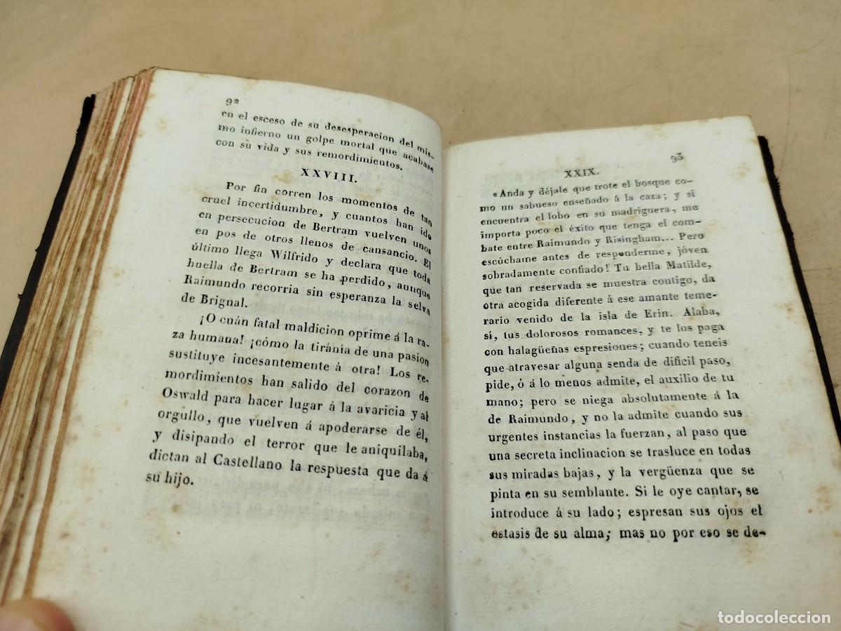 Libros antiguos: MATILDE DE ROKEBY WALTER SCOTT PRIMERA EDICION - Foto 8