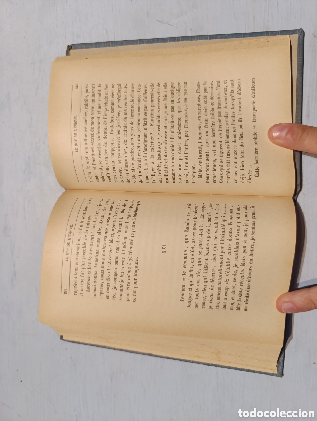 Libros antiguos: M AUGUSTUS GRAVEN. LE MOT DE L&Eacute;NIGME. Paris 1908 - Foto 2