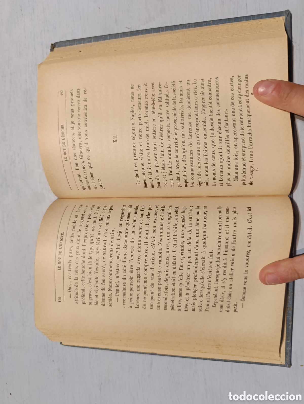 Libros antiguos: M AUGUSTUS GRAVEN. LE MOT DE L&Eacute;NIGME. Paris 1908 - Foto 3