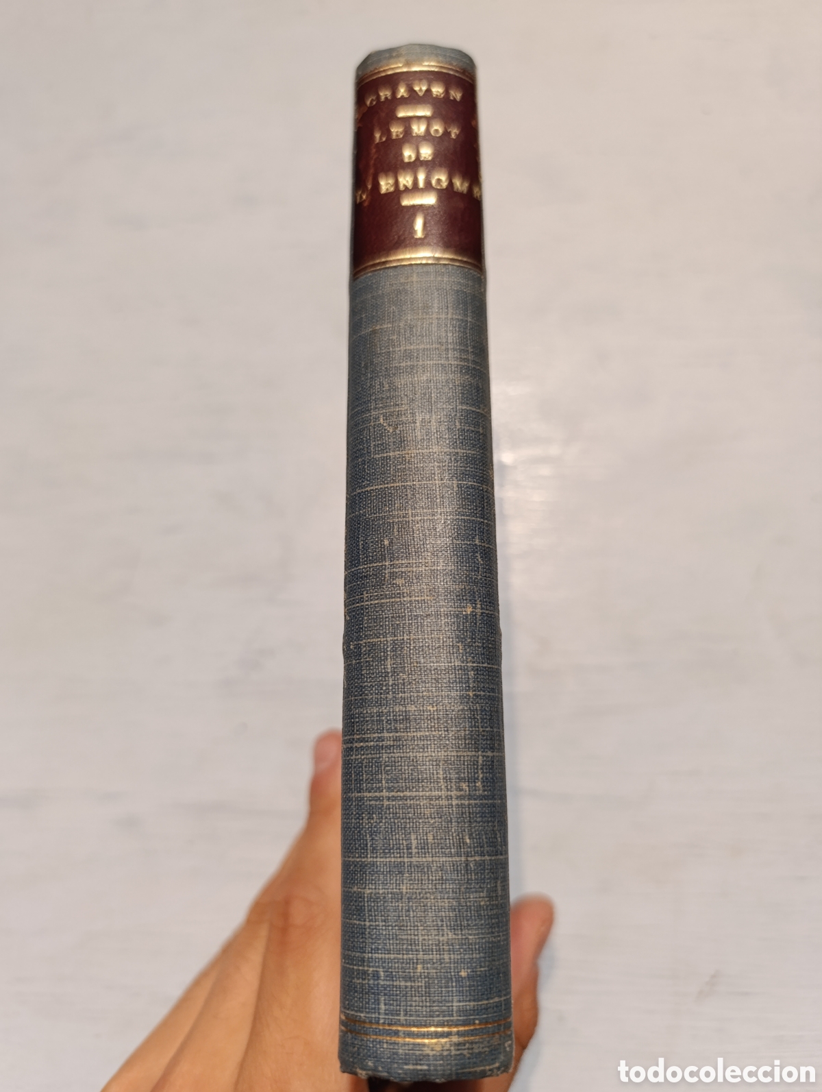 Libros antiguos: M AUGUSTUS GRAVEN. LE MOT DE L&Eacute;NIGME. Paris 1908 - Foto 6