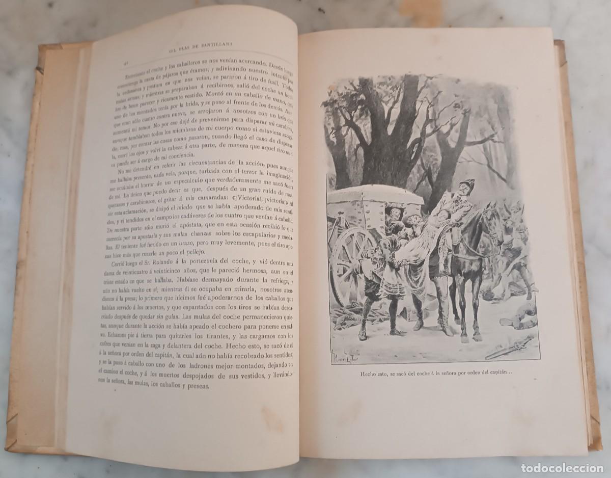Libros antiguos: LESAGE -- GIL BLAS DE SANTILLANA - Foto 3