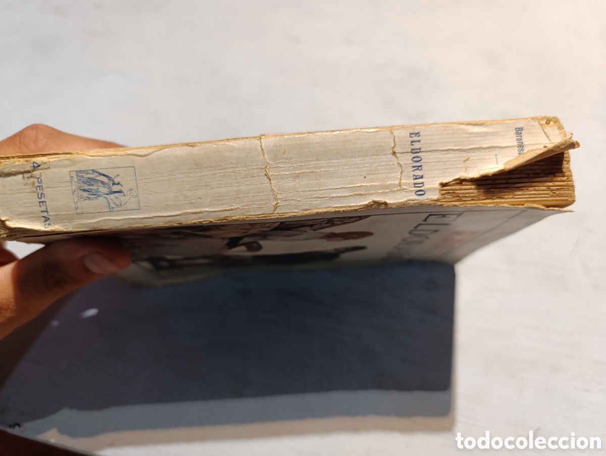 Libros antiguos: BARONESA DE ORCZY EL DORADO - Foto 3