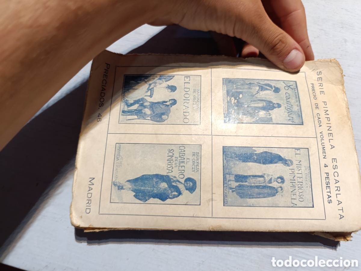 Libros antiguos: BARONESA DE ORCZY EL DORADO - Foto 4