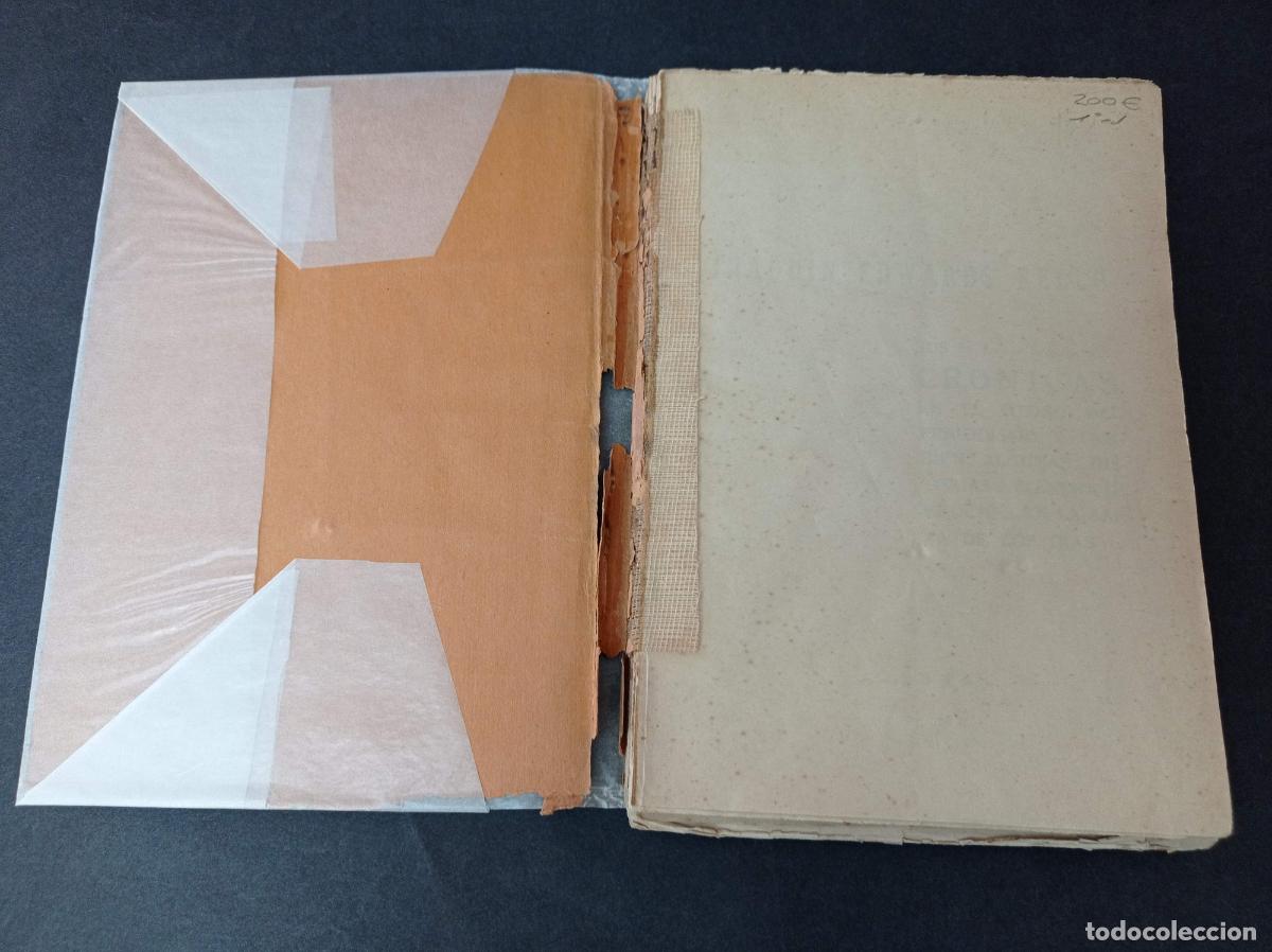 Libros antiguos: 1924 - JOAQU&Iacute;N EDWARDS BELLO. Cr&oacute;nicas - PRIMERA EDICI&Oacute;N - Foto 2