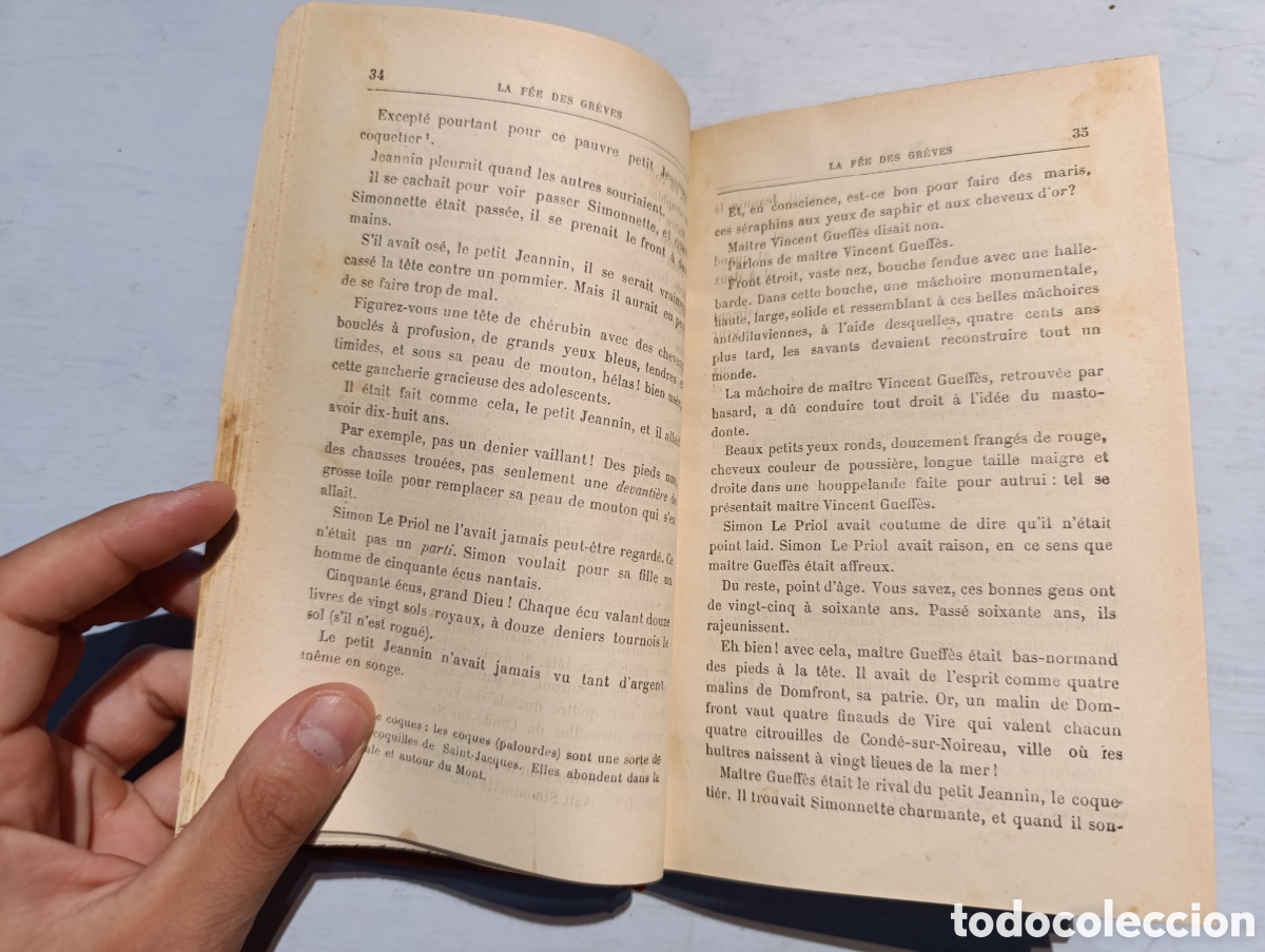 Libros antiguos: La F&eacute;e des Gr&egrave;ves. PAUL F&Eacute;VAL. Limoges - Foto 2