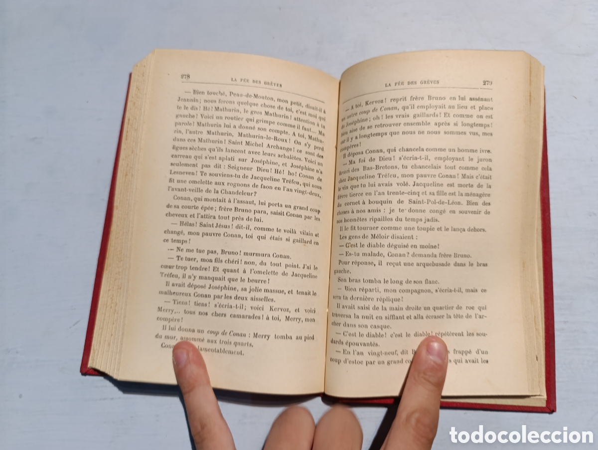 Libros antiguos: La F&eacute;e des Gr&egrave;ves. PAUL F&Eacute;VAL. Limoges - Foto 4