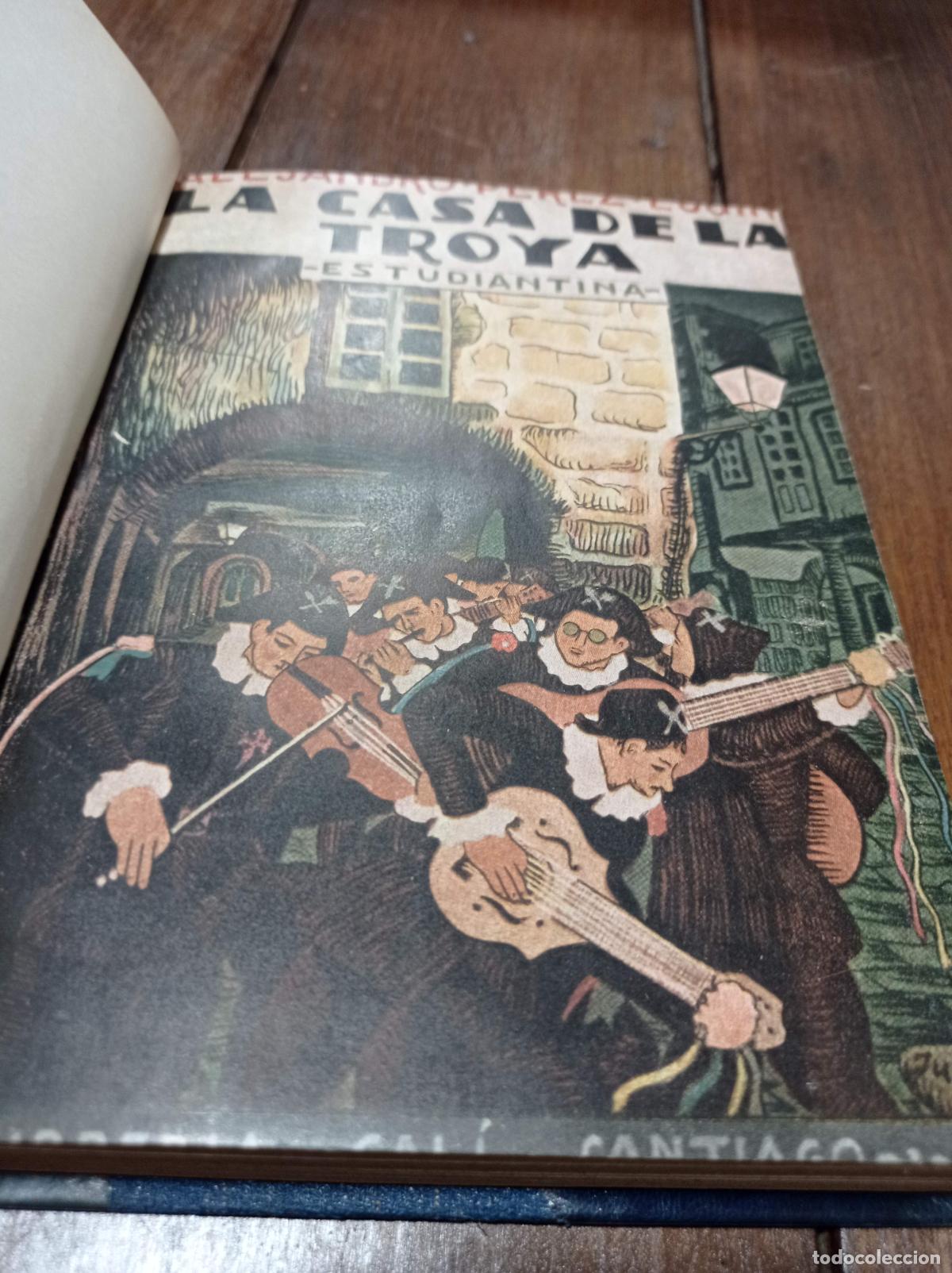 Libros antiguos: Sin fecha - ALEJANDRO P&Eacute;REZ LUG&Iacute;N. La casa de la Troya - Foto 2