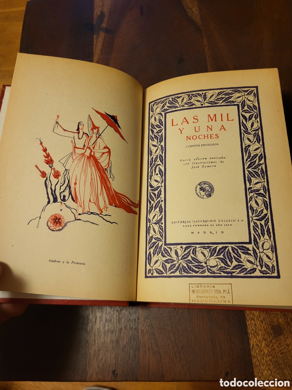 Libros antiguos: Las mil y una noches 1936 - Foto 1