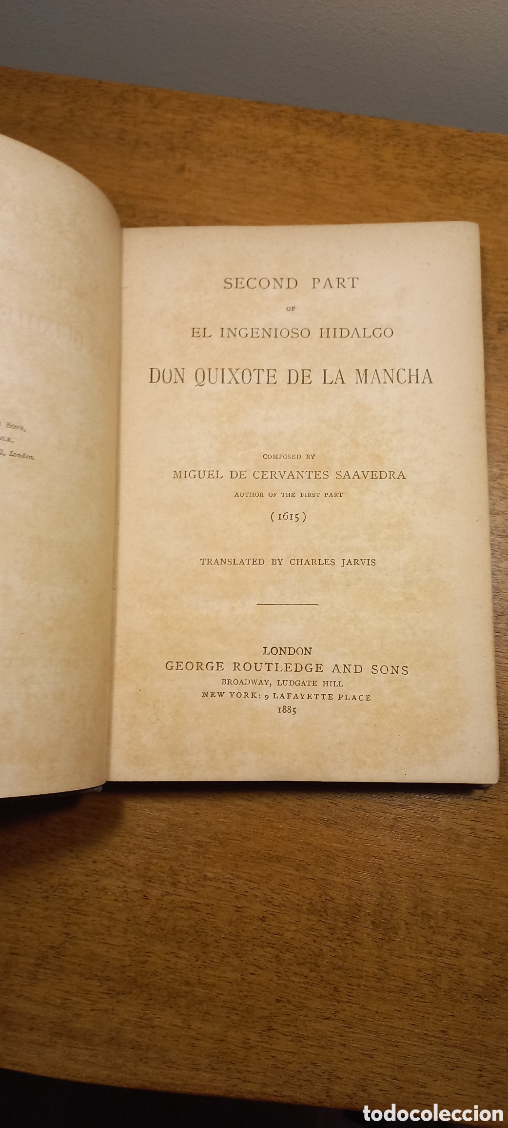 Libros antiguos: Don Quixote by Cervantes - Foto 7