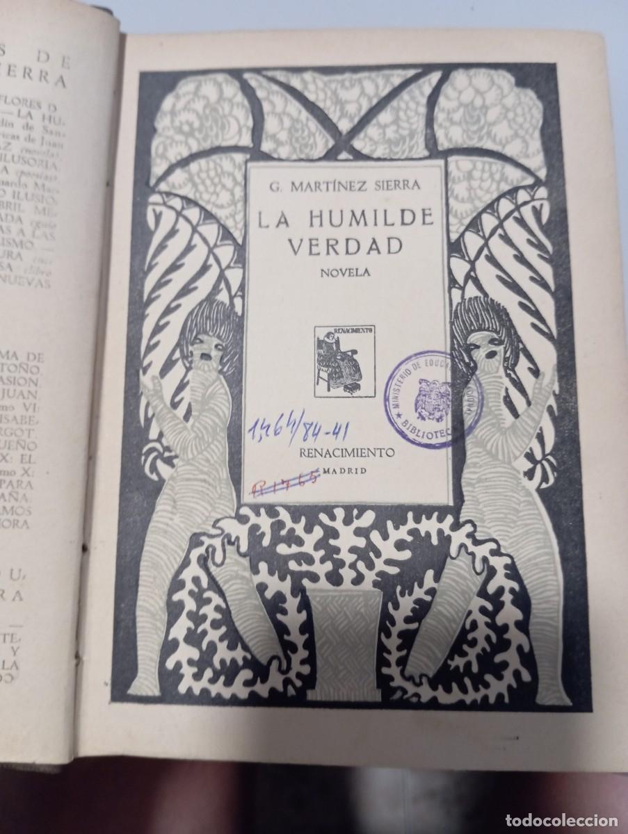 Libros antiguos: LA HUMILDE VERDAD (NOVELA) - Foto 1