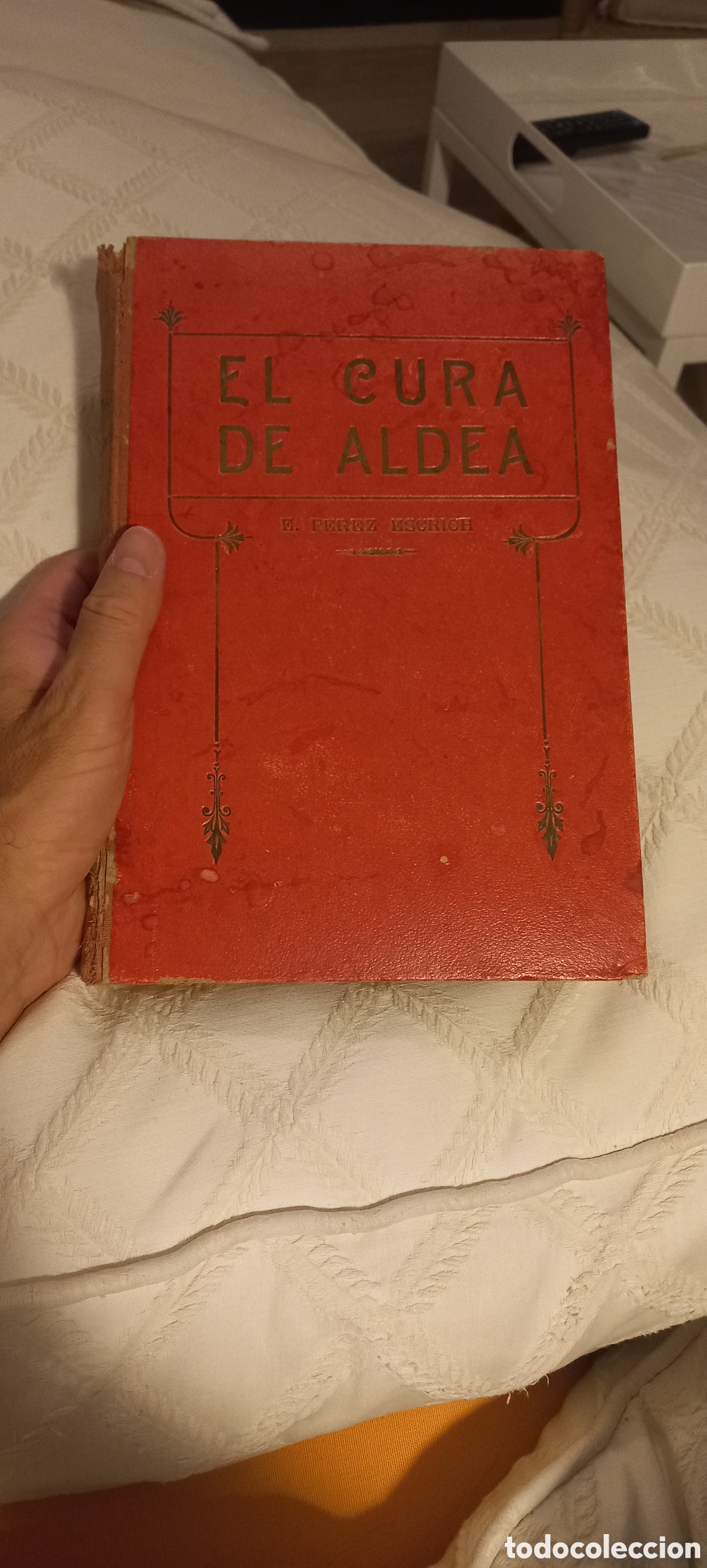 Libros antiguos: El cura de aldea, Enrique P&eacute;rez Escrich - Foto 1