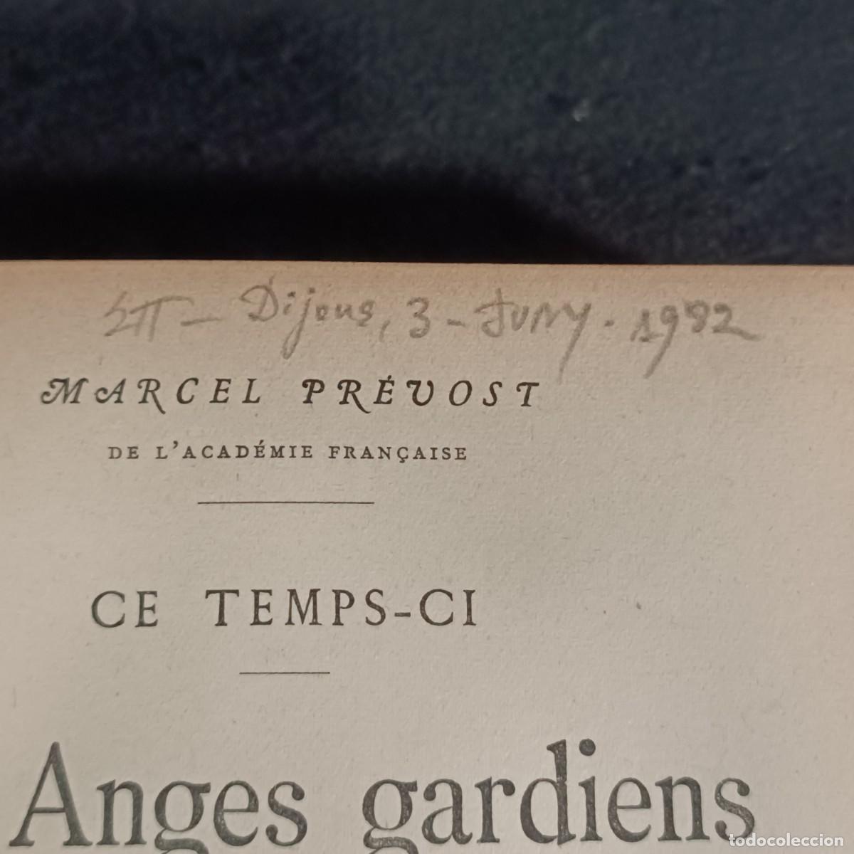 Libros antiguos: LES ANGES GARDIENS - MARCEL PR&Egrave;VOST - CE TEMPS-CI - 1913 / 897 - Foto 4