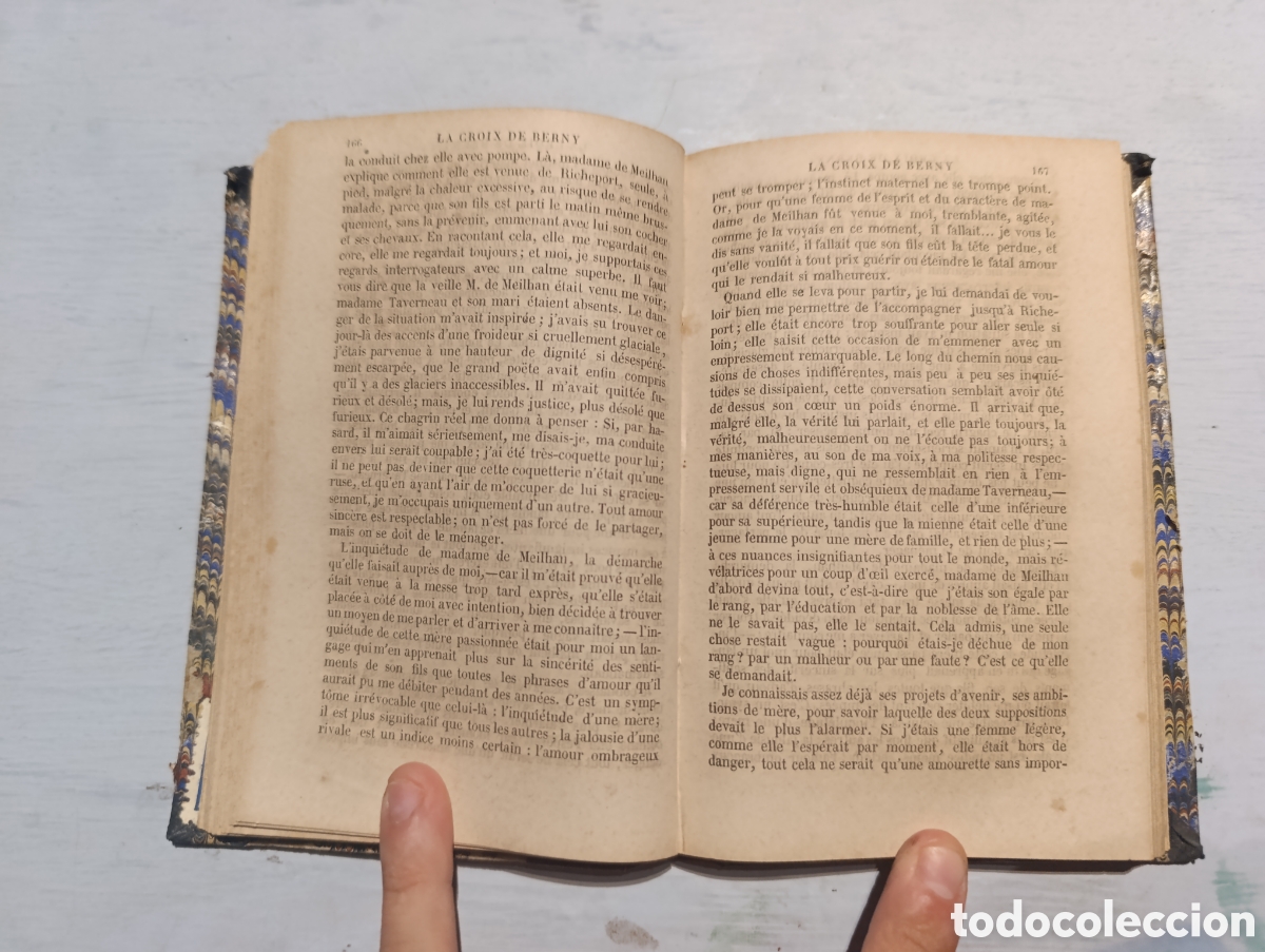 Libros antiguos: LA CROIX DE BERNY Paris 1855 - Foto 3