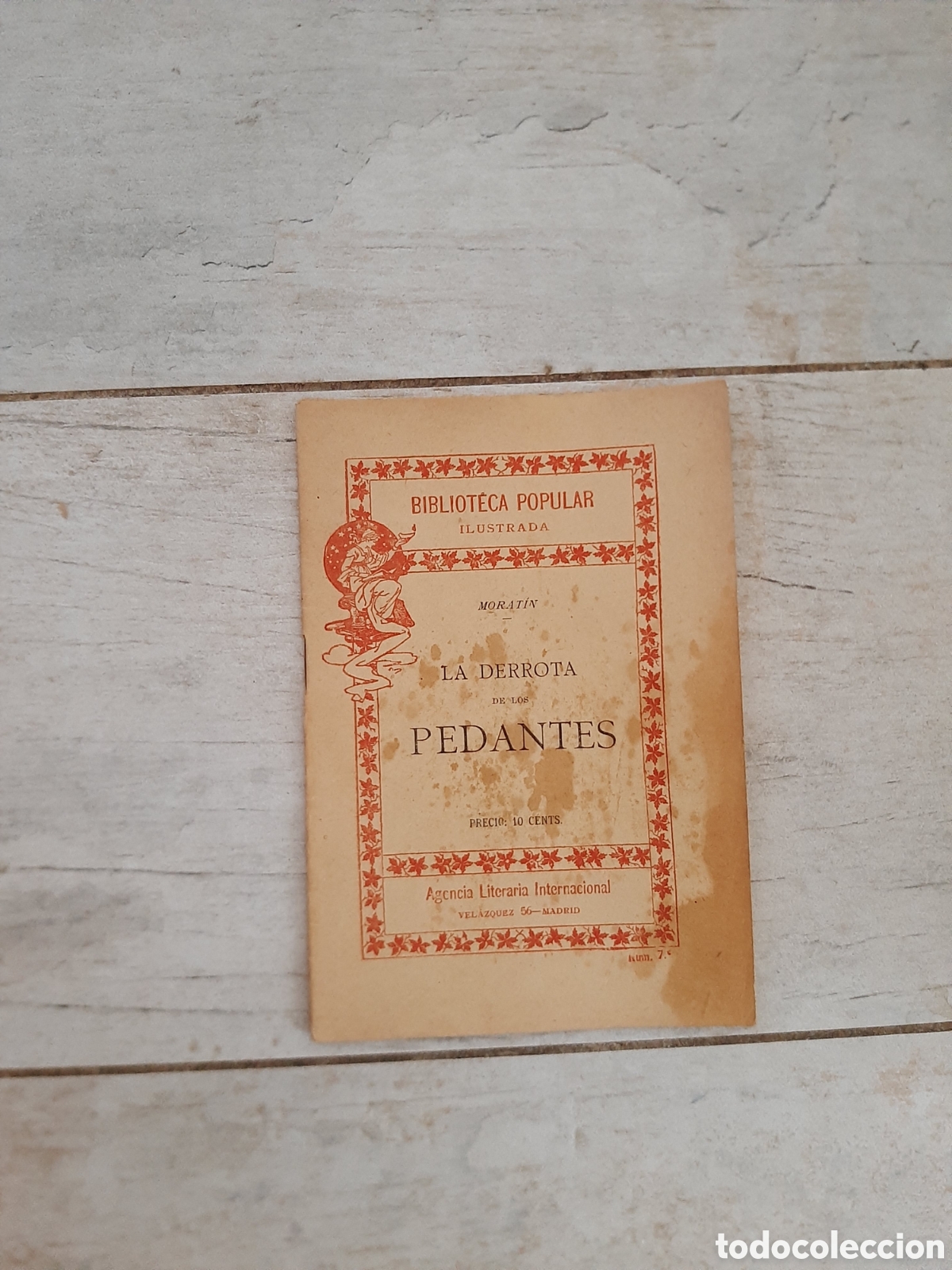 Libros antiguos: La derrota de los pedantes, Moratin - Foto 1