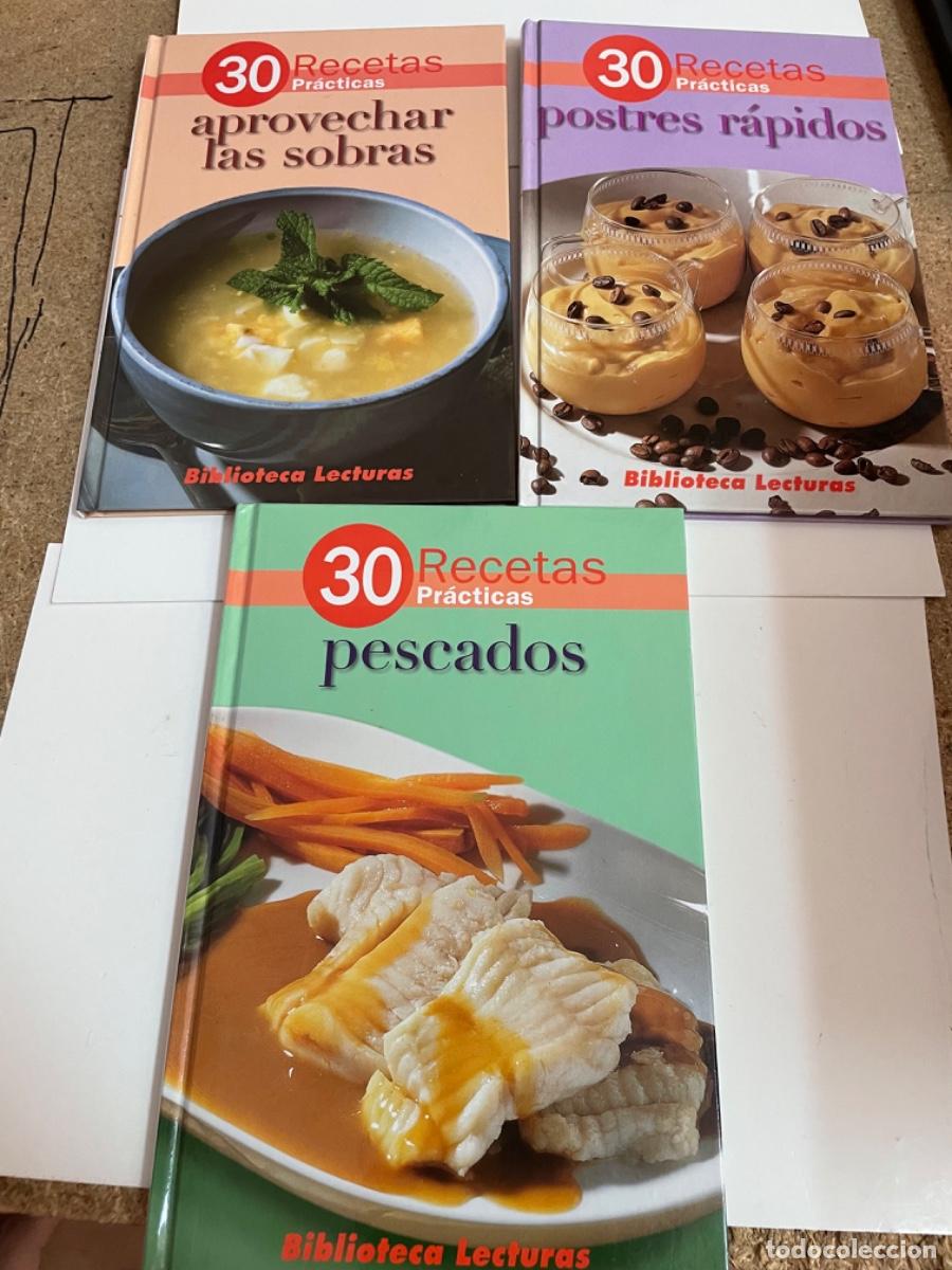 Libros antiguos: 30 RECETAS PR&Aacute;CTICAS (3libros) editorial: Biblioteca Lecturas - Foto 1