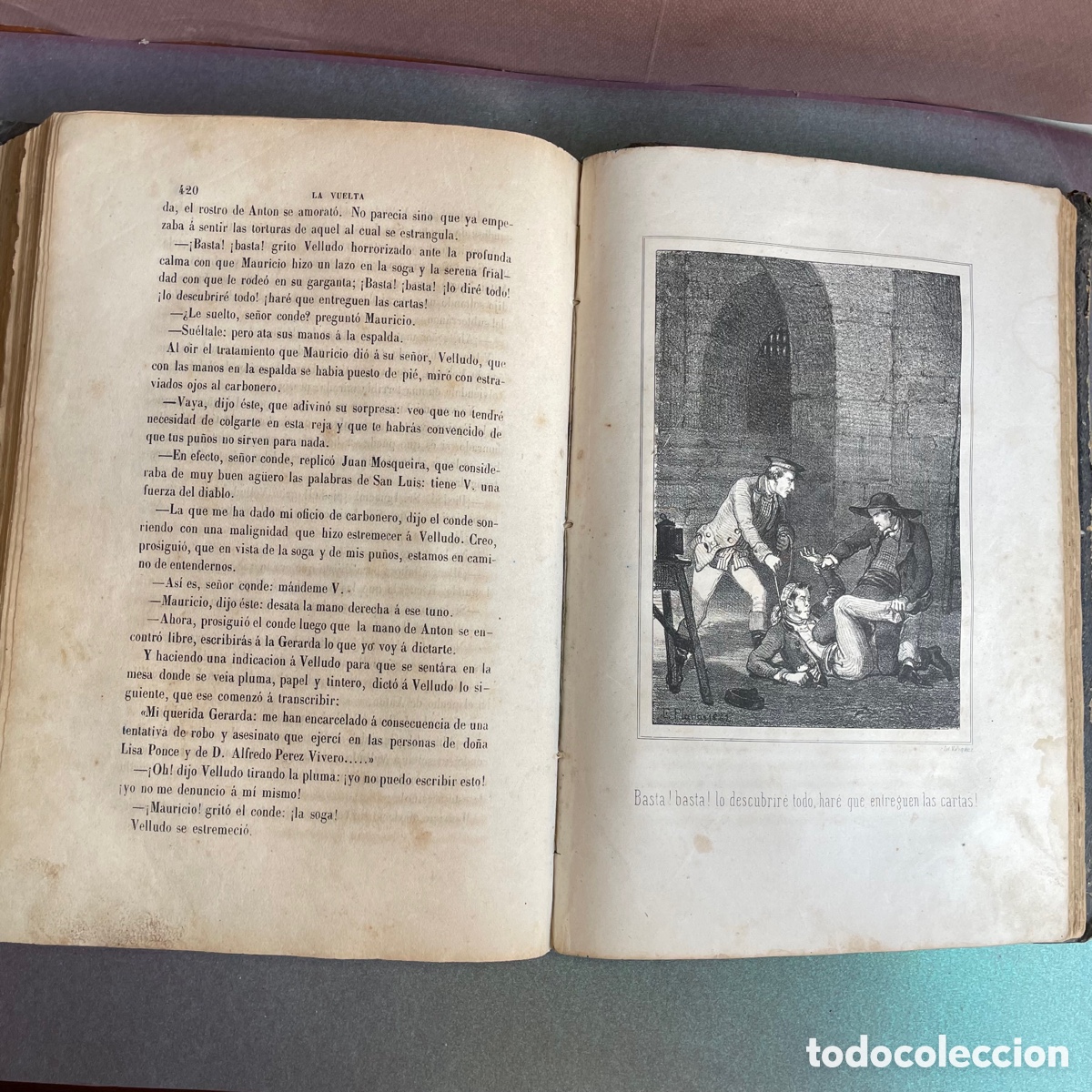 Libros antiguos: La Vuelta del presidio - Jos&eacute; Comas - 1862 - Foto 11