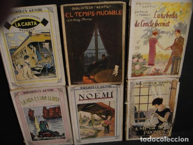 Libros antiguos: lote de 32 novelas , biblioteca gentil , damisel-la etc , folch y torres - clovis eimeric - Foto 5
