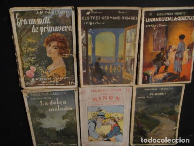 Libros antiguos: lote de 32 novelas , biblioteca gentil , damisel-la etc , folch y torres - clovis eimeric - Foto 6
