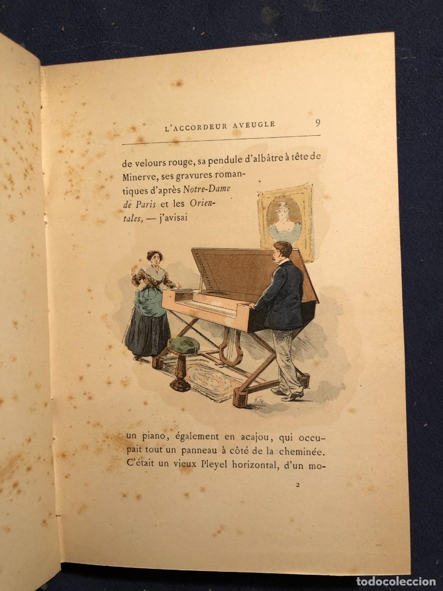 Libros antiguos: MARCEL PR&Eacute;VOST: - L&acute;ACCORDEUR AVEUGLE - ( 1905) - Foto 4