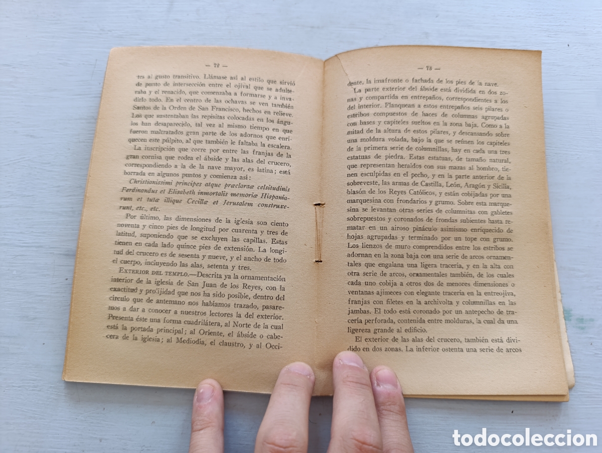 Libros antiguos: Gustavo Adolfo B&eacute;cquer. San Juan de los Reyes. Madrid - Foto 3