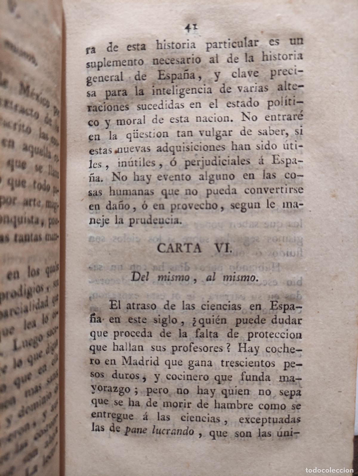 Libros antiguos: CARTAS MARRUECAS - CADALSO - Repulles - 1818 - Foto 4