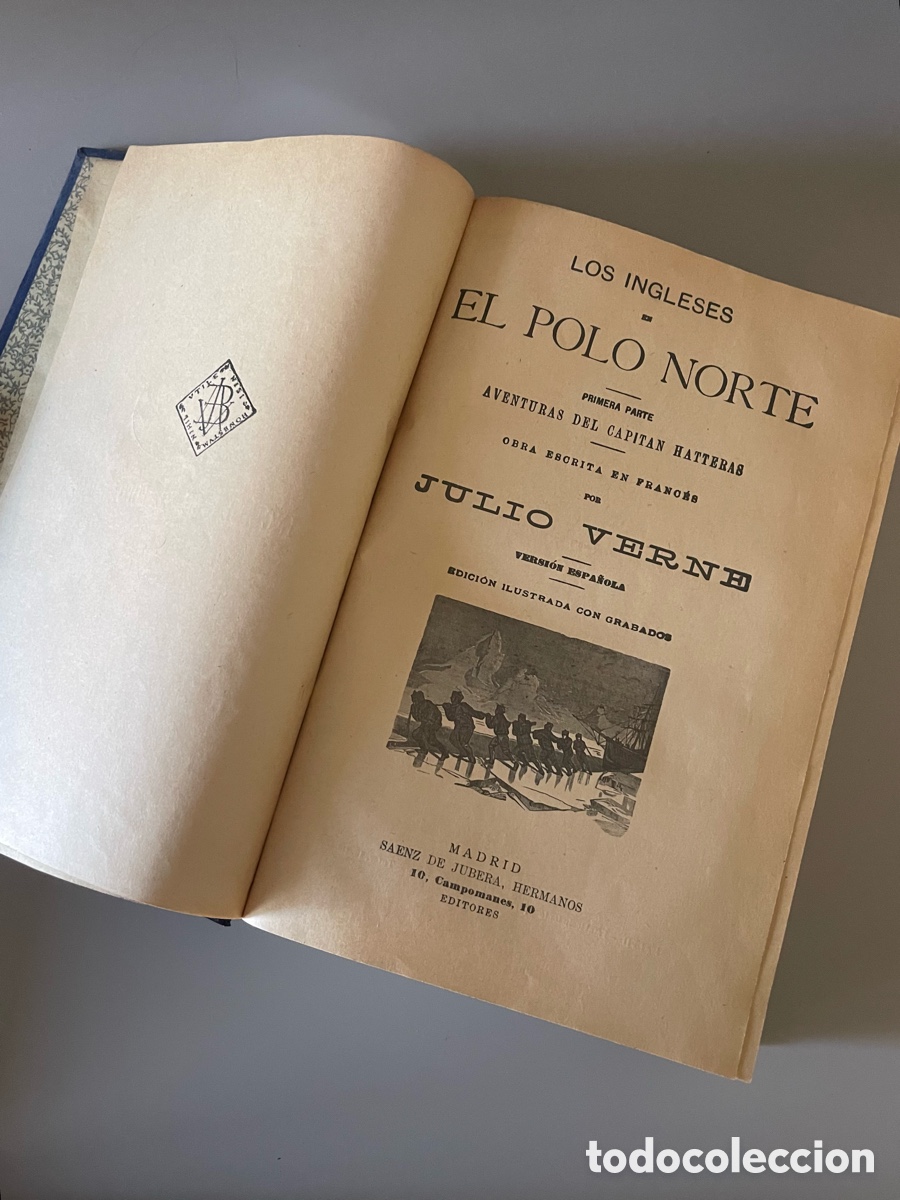 Libros antiguos: JULIO VERNE OBRAS COMPLETAS - Foto 2