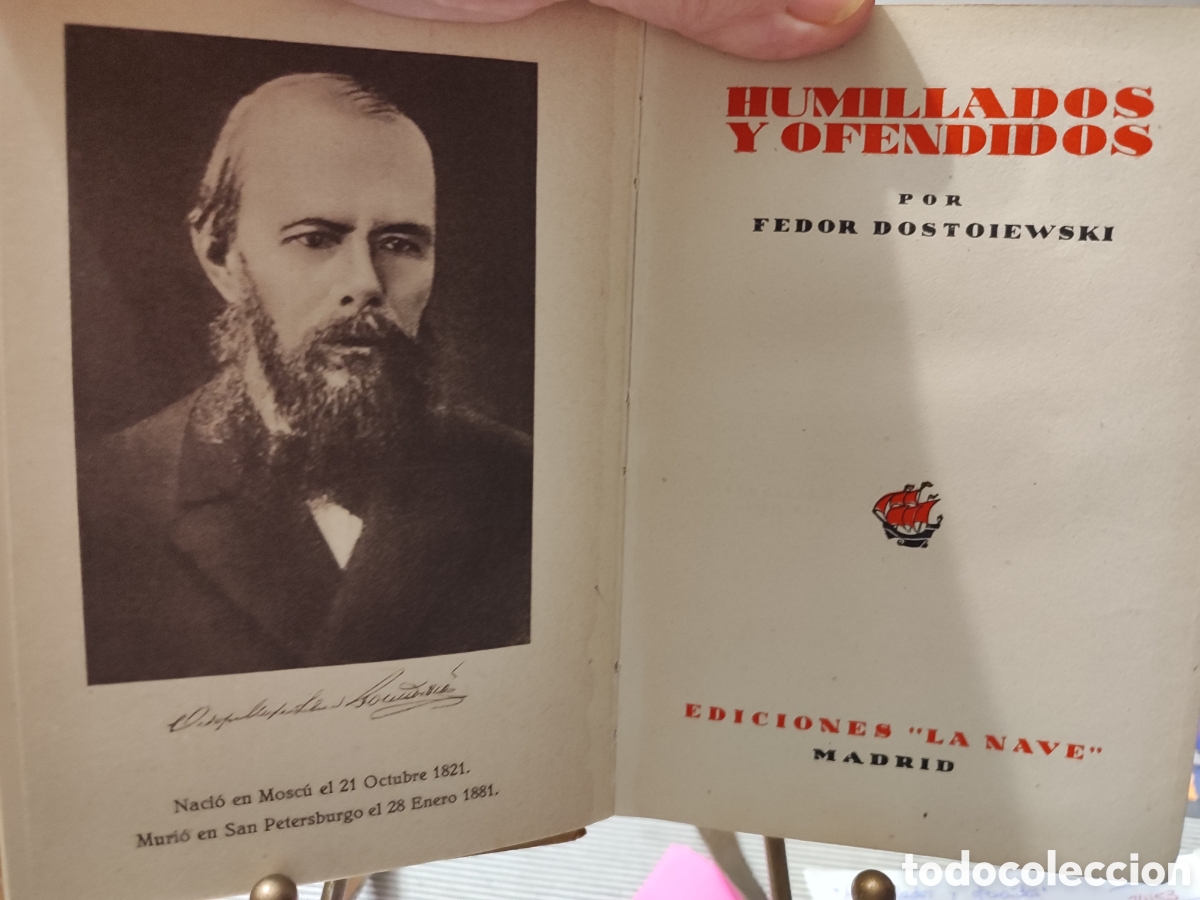 Libros antiguos: HUMILLADOS Y OFENDIDOS. Dostoiewski - Foto 3