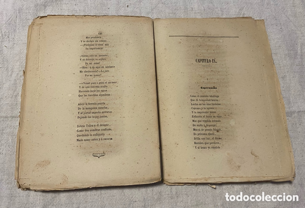 Libros antiguos: Un cuento de amores. Zorrilla - Foto 7