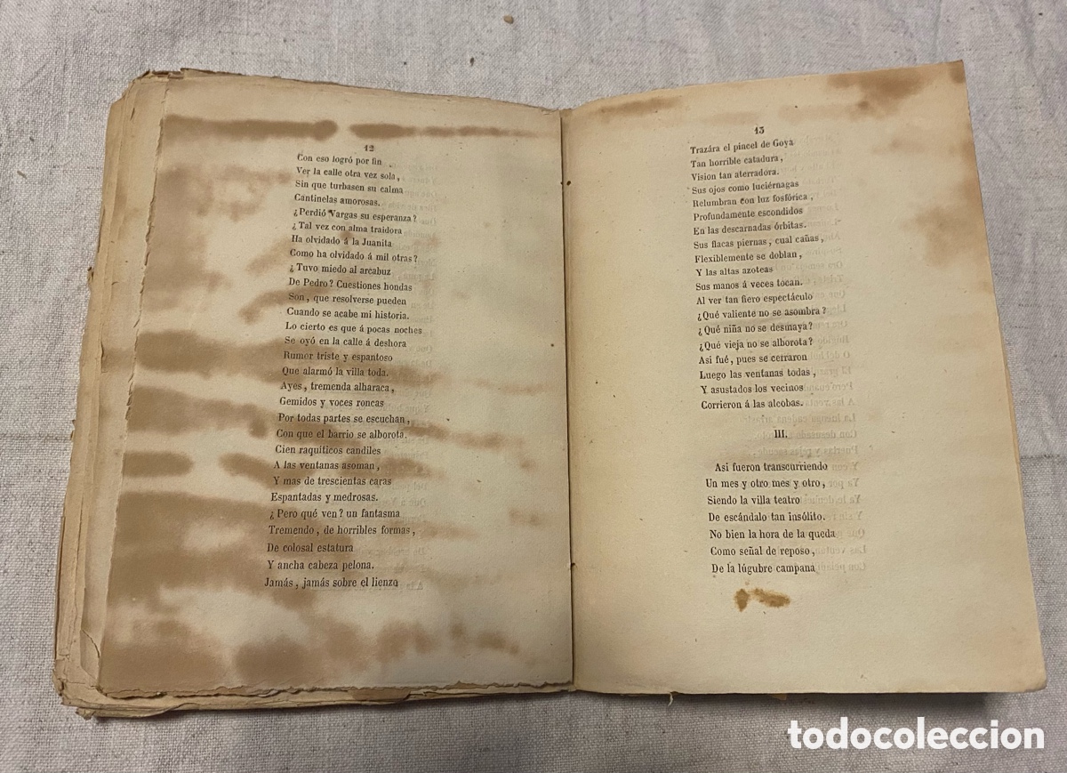 Libros antiguos: Un cuento de amores. Zorrilla - Foto 9