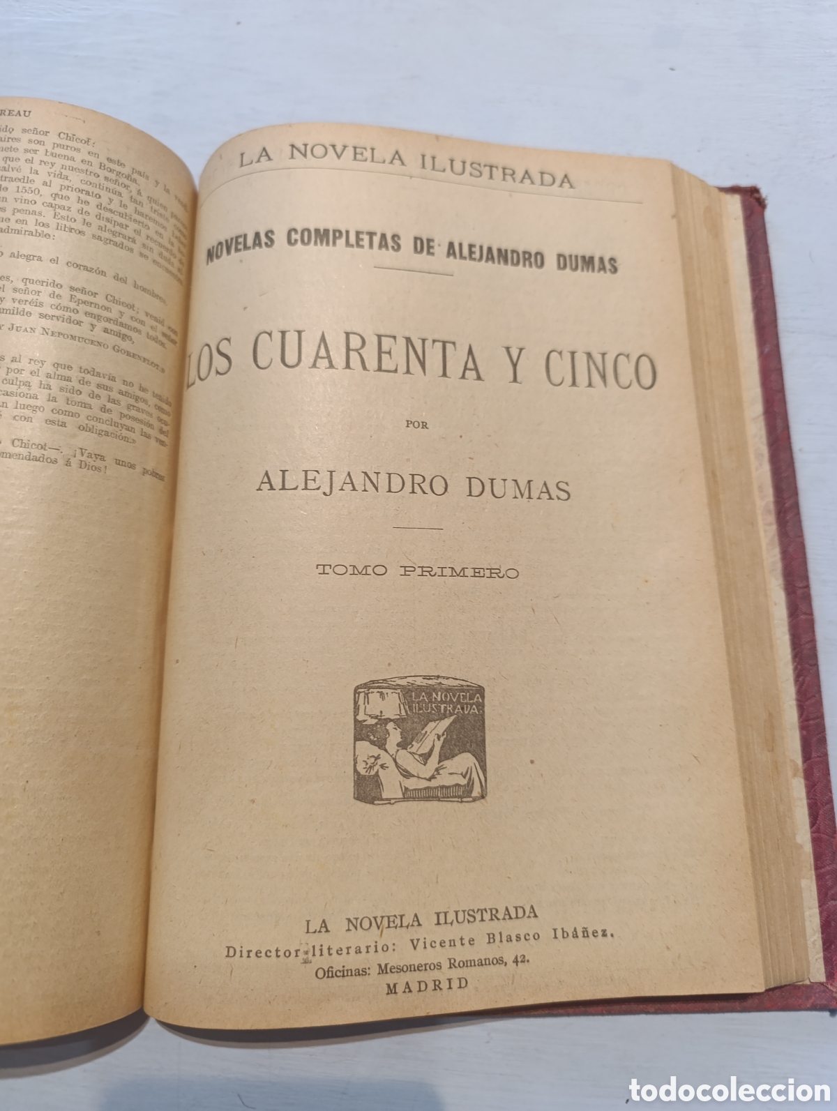 Libros antiguos: La Novela Ilustrada. 71/78 y 91/93. Obras de Alejandro Dumas. Madrid - Foto 2
