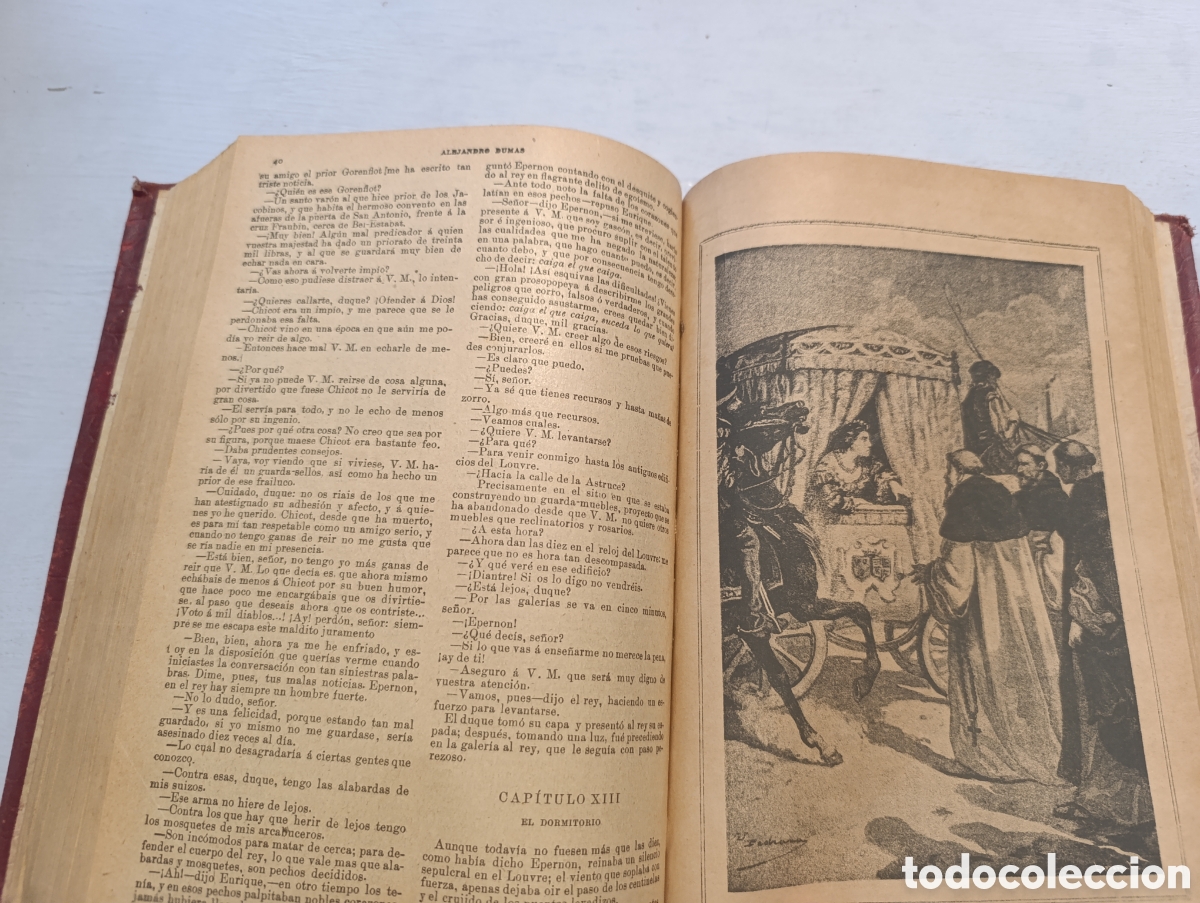 Libros antiguos: La Novela Ilustrada. 71/78 y 91/93. Obras de Alejandro Dumas. Madrid - Foto 4
