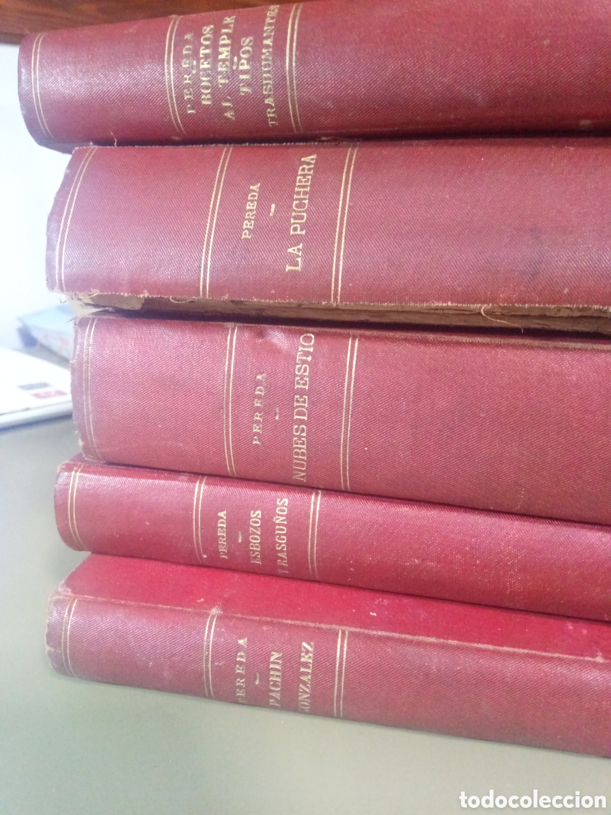 Libros antiguos: Obras completas. Jose Maria de Pereda. Viuda e hijos de Tello. - Foto 1