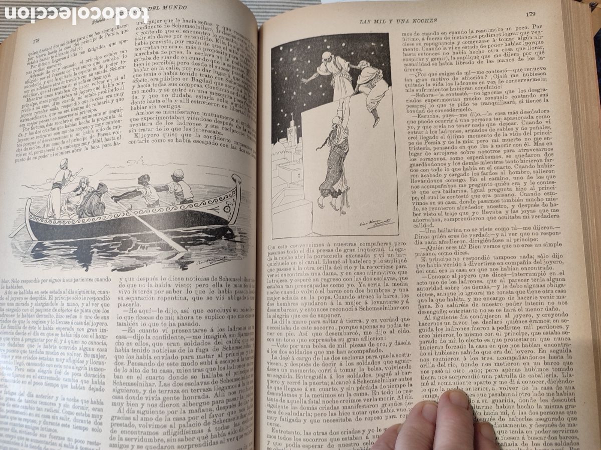 Libros antiguos: LAS MIL Y UNA NOCHES - Foto 9