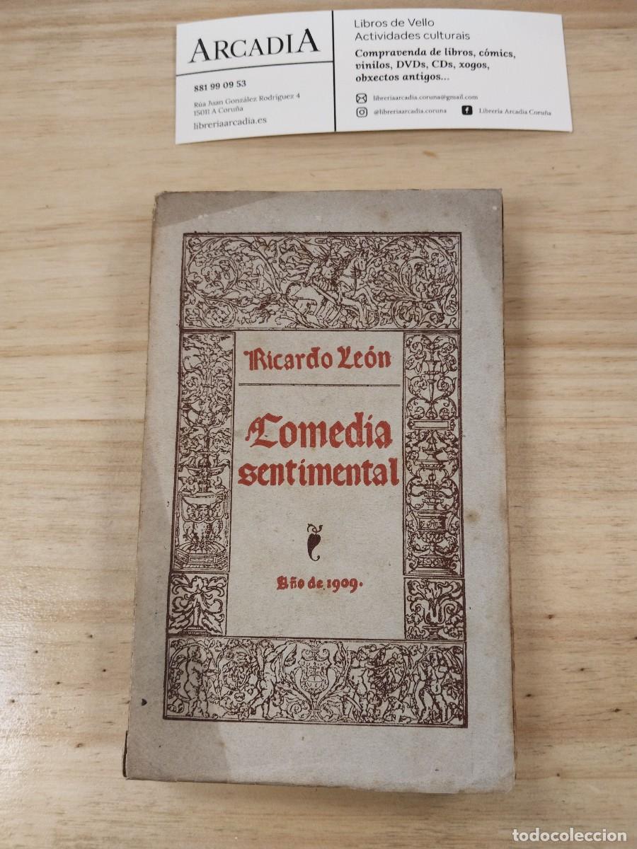 Libros antiguos: Comedia Sentimental - Ricardo Le&oacute;n - Foto 1