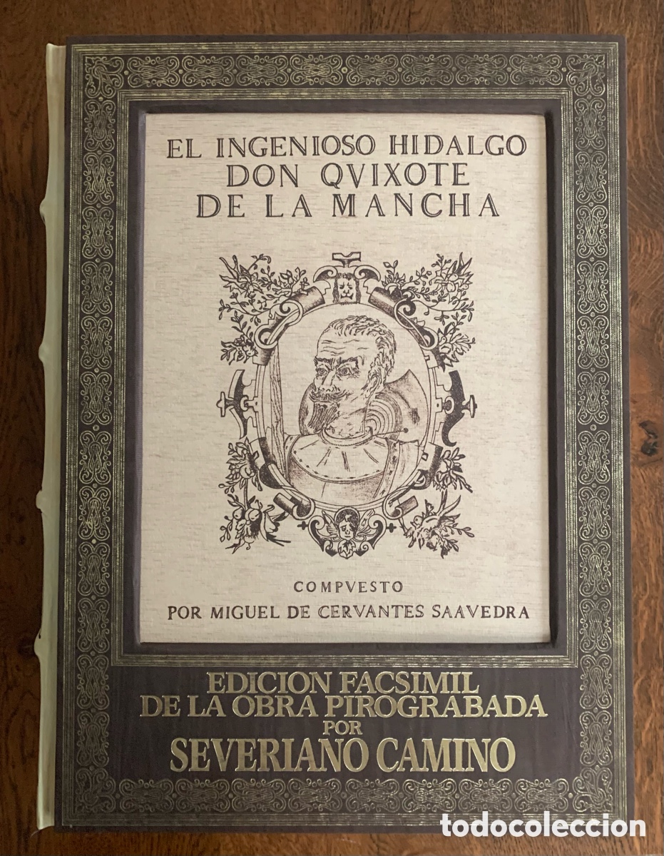 Libros antiguos: Don Quijote edici&oacute; facs&iacute;mil - Foto 7