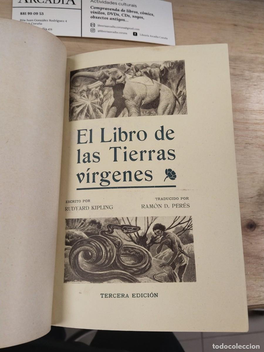 Libros antiguos: El Libro de las Tierras V&iacute;rgenes - Rudyard Kipling - Foto 6